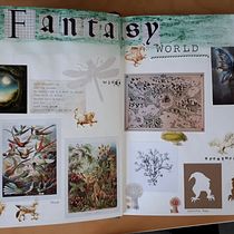 My project in Inside a Creative Notebook: Walking through a fantasy world Ein Projekt aus dem Bereich Traditionelle Illustration, Skizzenentwurf, Kreativität, Zeichnung, Aquarellmalerei, Kinderillustration, Sketchbook und Gouachemalerei von marieke - 15.10.2021