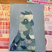 My project in Creative Drawing with Ink and Gouache course. Un projet de Illustration traditionnelle, Créativité, Dessin, Dessin artistique, Peinture acr, lique, Illustration à l'encre , et Peinture gouache de Grey Valantynne - 15.10.2021