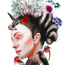 My project in Illustrated Portrait in Watercolor course. Projekt z dziedziny Trad, c, jna ilustracja,  Sztuki piękne,  Malarstwo,  R, sunek, Malowanie akwarelą, Portret,  R, sunek art, st i czn użytkownika Olha Dembytska - 15.10.2021