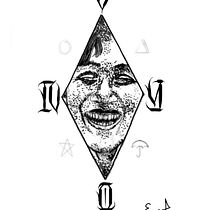 My project in Blackwork Tattoo Design course. Un projet de Conception de tatouage, Illustration traditionnelle et Illustration numérique de e.ombilod - 14.10.2021
