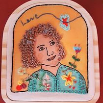 Meu projeto do curso: Criação de retratos bordados com aquarela. Un projet de Peinture, Aquarelle , et Broderie de erikacoracini22 - 13.10.2021