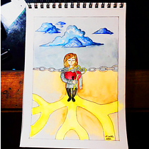 Il mio progetto del corso: Illustrazione artistica: disegna il tuo immaginario. Traditional illustration, Painting, Creativit, Pencil Drawing, and Drawing project by Nicoletta Alba - 10.15.2021