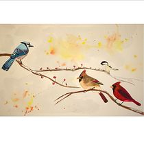 My project in Artistic Watercolor Techniques for Illustrating Birds course. Traditional illustration, Watercolor Painting, Realistic Drawing, and Naturalistic Illustration project by renekeener - 10.15.2021