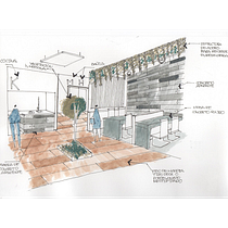 Mi Proyecto del curso: Introducción al dibujo arquitectónico a mano alzada. Architecture, and Architectural Illustration project by Gerardo Modesto Sánchez Ledema - 10.16.2021