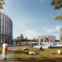 My project in Matte Painting Techniques for ArchViz course. Un progetto di Ritocco fotografico, Fotografia digitale, Architettura digitale, ArchVIZ, Fotomontaggio e Matte painting di create.visualizations - 16.10.2021