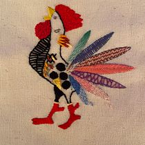 Mi Proyecto del curso: Técnicas de bordado: ilustrando con hilo y aguja. Un projet de Broderie de Soledad Quiroz - 17.10.2021