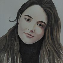 My project in Watercolor Portrait from a Photo course. Traditional illustration, Watercolor Painting, and Portrait Drawing project by anne.babington - 10.17.2021