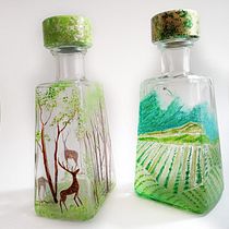 Arte  y Sostenibilidad. Un projet de Beaux Arts, Scénographie, Peinture, Peinture décorative, Collage, Création d'accessoires, Artisanat , et Conception d'éclairage de Yessie Morales - 17.10.2021