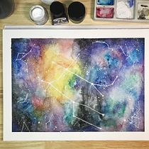 My project in Modern Watercolor Techniques course. Traditional illustration, Fine Arts, Painting, and Watercolor Painting project by Pale Kyaw - 10.17.2021