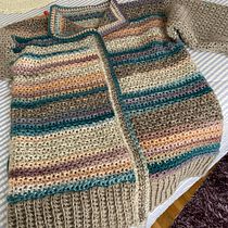 Mi Proyecto del curso: Crochet: crea prendas con una sola aguja CHAQUETA. Fashion Design, Fiber Arts, DIY, and Crochet project by Loli Pereiro Vazquez - 10.17.2021