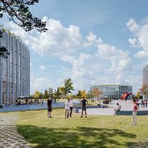 My project in Matte Painting Techniques for ArchViz course. Un progetto di Ritocco fotografico, Fotografia digitale, Architettura digitale, ArchVIZ, Fotomontaggio e Matte painting di dryomovegor - 16.10.2021