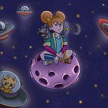 Mi Proyecto del curso: Creación de personajes para cuentos infantiles con Procreate. Projekt z dziedziny Trad, c, jna ilustracja, Projektowanie postaci, Ilustracja c, frowa, Ilustracje dla dzieci, R, sunek c i frow użytkownika Lydia Gómez García - 17.10.2021