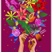 Ilustración Digital "Arte del mano". Digital Illustration, Digital Painting, and Traditional illustration project by Gerardo Calderón González - 10.18.2021