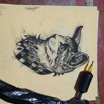 Mi Proyecto del curso: Tatuaje para principiantes. Tattoo Design project by benjamin martinez santos - 10.13.2021