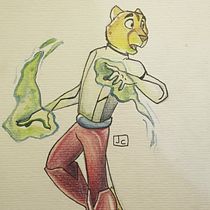 Mi Proyecto del curso: Dibujo de personajes expresivos Ein Projekt aus dem Bereich Traditionelle Illustration, Design von Figuren, Comic, Bleistiftzeichnung, Zeichnung, Aquarellmalerei und Manga von Julio Cedillo - 18.10.2021