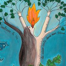 Mon projet du cours : Illustration artistique : dessinez votre imaginaire. Traditional illustration, Painting, Creativit, Pencil Drawing, and Drawing project by Héloïse Bihan-poudec - 10.16.2021