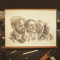 My project in Realistic Portrait with Graphite Pencil course. Traditional illustration, Fine Arts, Sketching, Pencil Drawing, Drawing, Portrait Drawing, Realistic Drawing, Artistic Drawing, and Figure Drawing project by jcl_lewis - 10.17.2021