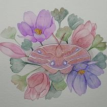 Mi Proyecto del curso: Dibujo y composición naturalista en acuarela. Traditional illustration, Drawing, Watercolor Painting, and Naturalistic Illustration project by Monica Ruiz - 10.18.2021