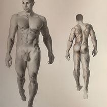 My project in Realistic Human Figure Drawing course. Traditional illustration, Fine Arts, Sketching, Pencil Drawing, Drawing, Realistic Drawing, and Figure Drawing project by herve121 - 10.18.2021