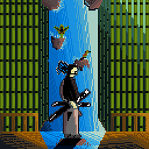 Mi Proyecto del curso: Introducción al diseño de personajes en pixel art. Un projet de Conception de personnages, Jeux vidéo, Pixel art , et Conception de jeux vidéo de santinochemez423 - 14.10.2021