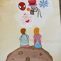 Mi Proyecto del curso: Ilustración infantil con acuarela. Un progetto di Illustrazione tradizionale, Belle arti, Pittura, Disegno, Pittura ad acquerello e Illustrazione infantile di mariamovi - 19.10.2021