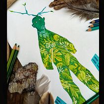 Mon projet du cours : Peinture en négatif à l’aquarelle pour illustration jeunesse. Un proyecto de Ilustración tradicional, Pintura, Dibujo a lápiz, Pintura a la acuarela, Ilustración infantil y Narrativa de Maud Chabod - 19.10.2021