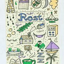 My project in Creative Doodling and Hand-Lettering for Beginners course. Traditional illustration, Lettering, Drawing, Artistic Drawing, H, and Lettering project by Linda Hutchison - 10.19.2021