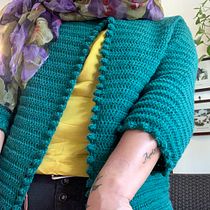 Il mio progetto del corso: Top-down: capi interi all'uncinetto. Un progetto di Fashion design, Fiber Art, DIY e Uncinetto di Laura Viviani - 19.10.2021