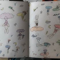 Mon projet du cours : Identité artistique : explorez votre propre style. Traditional illustration, Sketching, Creativit, Drawing, and Sketchbook project by Aurelie Belloncle - 10.19.2021