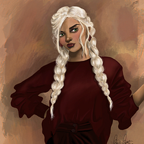 My project in Powerful Female Characters: Illustrating Confidence and Diversity course. Traditional illustration, Painting, Digital Illustration, Digital Drawing, and Digital Painting project by Emily Gyllenspetz - 09.20.2021
