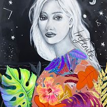 Mi Proyecto del curso: retrato con lápiz, técnicas de color y Photoshop. Artes plásticas, Desenho a lápis, Desenho, Ilustração digital, Desenho de retrato e Ilustração tradicional projeto de paula vidal - 20.10.2021