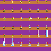 Mi Proyecto del curso: Animación de personajes en pixel art para videojuegos  Ein Projekt aus dem Bereich Animation von Figuren, Videospiele, Pixel Art und Videospielentwicklung von Mauricio Aguirre - 20.10.2021