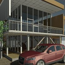 Mi Proyecto del curso: Diseño y modelado arquitectónico 3D con Revit. Un projet de 3D, Architecture, Architecture d'intérieur, Modélisation 3D, Architecture numérique , et ArchVIZ de Alejandro Cervantes - 20.10.2021