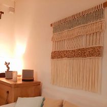 Mi Proyecto del curso: Introducción al macramé: creación de un tapiz decorativo Ein Projekt aus dem Bereich Erweiterungsentwicklung, H, werk, Innendesign, Dekoration von Innenräumen, Weben und Makramee von fabikdiaz68 - 20.10.2021