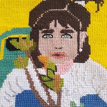 Mi Proyecto del curso: Creación de retratos en punto de cruz. Embroider, Decoration, and Crochet project by Andrea Urquiza - 10.20.2021