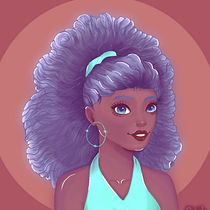 Mi Proyecto del curso: Retrato de personajes femeninos con Procreate. Projekt z dziedziny Trad, c, jna ilustracja, Ilustracja c, frowa, R, sunek c i frow użytkownika Ema Galea - 07.10.2021