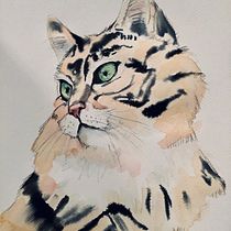 Mein Kursprojekt: Experimentelle Aquarelltechniken für Anfänger. Un progetto di Illustrazione tradizionale, Belle arti, Pittura ad acquerello e Illustrazione naturalistica di Claudia - 20.10.2021