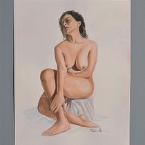 My project in The Human Figure in Watercolor course. Un progetto di Illustrazione tradizionale, Belle arti, Pittura, Pittura ad acquerello, Disegno realistico e Disegno anatomico di Tony Sevilla - 18.10.2021