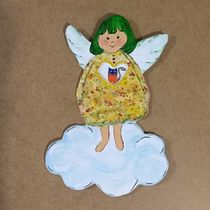 Meu projeto do curso: Papel machê para iniciantes: escultura de personagem colorido. Art To, s, To, Design, and Character Design project by dulceaguiar - 10.21.2021