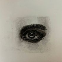 Mi Proyecto del curso: Retrato artístico al carboncillo: creando atmósferas. Ilustração tradicional, Artes plásticas, Desenho, Desenho de retrato, Desenho realista, e Desenho artístico projeto de palopez_cia - 20.10.2021