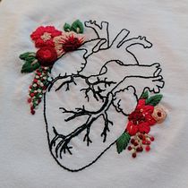 My project in Embroidery Techniques: Illustrating with Needle and Thread course. Un projet de Broderie de ivanka-d - 21.10.2021