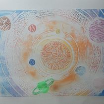 Mi Proyecto del curso: Carvado de sellos y técnicas de estampación. Accessor, Design, Arts, Crafts, Fine Arts, Printing, and Creating with Kids project by Paul Rios - 10.20.2021