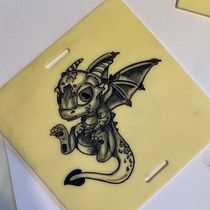 Mon projet du cours : Tatouage pour débutants. Tattoo Design project by Fanny Anselmo Melro - 10.21.2021