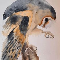 My project in Naturalist Watercolor with Expression and Personality course. Traditional illustration, and Naturalistic Illustration project by Anna - 10.22.2021