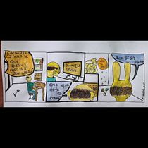 Mi Proyecto del curso: Humor gráfico: danos la tira nuestra de cada día Ein Projekt aus dem Bereich Traditionelle Illustration, Comic, Bleistiftzeichnung, Zeichnung und Erzählung von Marcelo Sanchez - 22.10.2021