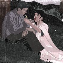 My project in Texture Creation for Digital Illustration in Photoshop course - Old Bollywood Ein Projekt aus dem Bereich Traditionelle Illustration und Digitale Illustration von Vijeta Belandor - 22.10.2021