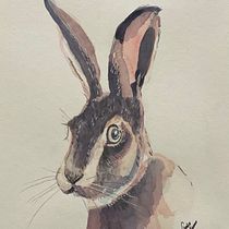 Mi Proyecto del curso: Técnicas experimentales de acuarela para principiantes . Traditional illustration, Fine Arts, Watercolor Painting, and Naturalistic Illustration project by Claudia Bejarano - 10.22.2021
