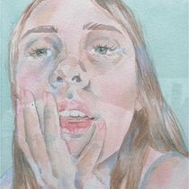 Mi Proyecto del curso: Retrato artístico en acuarela - Beth Jordán @bengalablanco. Fine Arts, Painting, Watercolor Painting, and Portrait Drawing project by Beth Jordan - 10.23.2021