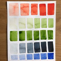 Mon projet du cours : Techniques modernes d’aquarelle. Traditional illustration, Fine Arts, Painting, and Watercolor Painting project by larrosoirblog - 10.23.2021