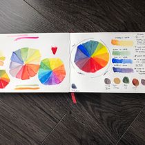 My project in Exploratory Sketchbook: Find Your Drawing Style course. Traditional illustration, Sketching, Creativit, Drawing, Watercolor Painting, Sketchbook, and Gouache Painting project by monaelisavd - 10.23.2021